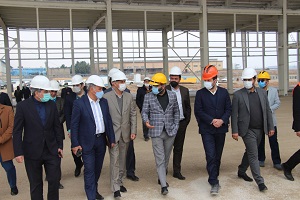 Arak Chamber of Commerce's Board of Directors visited the large cold store of Kaveh Special Economic Zone