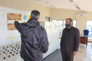 Dr.Afarand's visit to Kaveh Industrial City wastewater treatment plant
