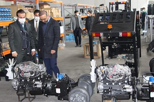 The visit of the managing director of Shahr Saneti Company and Kaveh Special Economic Zone to Kara Machine Company