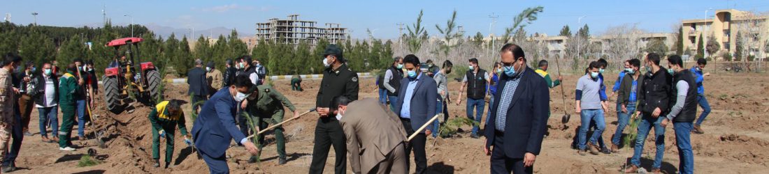 Joining Kaveh industrial city and special economic zone to the green Iran national campaign; Every Iranian is a tree